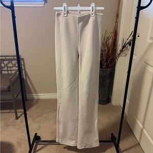 Lululemon Ribbed Softstreme Flared Pant (Bone)